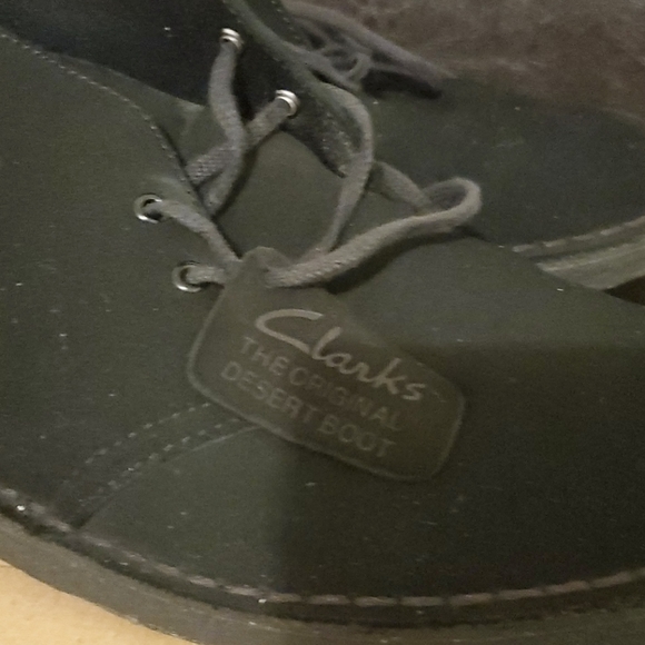 DESERT BOOT BLACK SIZE 8 M UK 7G EU 41 - Picture 6 of 6